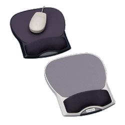 Compucessory Mouse Pad, with Gel Wrist Rest,8-7/10 x10-1/5 x1-1/5 ,Charcoal (CCS55302)