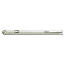 Apollo/Acco Brands Inc. Multifunctional Laser Pointer, Class 2, Projects 150 Yards, Silver Metal Finish (APOMP1402)