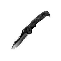 Columbia River Knife & Tool My Tighe, Black Handle & Blade, Comboedge
