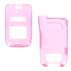 Wireless Emporium, Inc. NEXTEL i870 Trans. Pink Snap-On Protector Case Faceplate