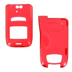 Wireless Emporium, Inc. NEXTEL i870 Trans. Red Snap-On Protector Case Faceplate