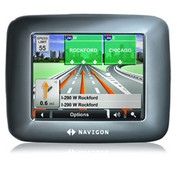 NAVIGON (DT) Navigon 5100 - Portable GPS System with Reality View - Built in US Maps - Free Real-Time Traffic