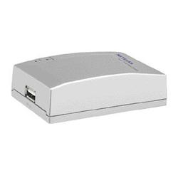 Netgear USB Mini Print Server - 1 x 10/100Base-TX Network, 1 x USB - 10Mbps, 100Mbps, 12Mbps