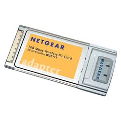 Netgear WG511T - Super-G 108Mbps Wireless PC Card - 802.11g