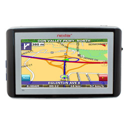 Nextar X4B 4.3 Touch-Screen GPS In-Car Navigation System with US & Canada Mapping, Bluetooth, & MP3 Player