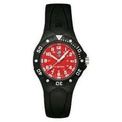 Luminox Night View, Red Dial W/date, Dive Strap