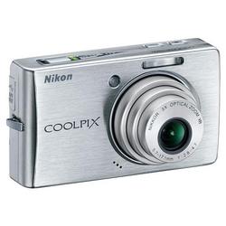 Nikon Coolpix S500 Digital Camera - 7.1 Megapixel - 16:9 - 4x Digital Zoom - 2.5 Active Matrix TFT Color LCD