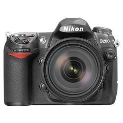 Nikon D200 Digital SLR Camera with 18-200mm f/3.5-5.6G ED-IF AFS DX VR Zoom-Nikkor Lens - 10.2 Megapixel - 2.5 Active Matrix TFT Color LCD