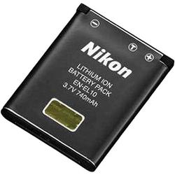 Nikon EN-EL10 No-Mem Lithium-Ion Camera Battery - Lithium Ion (Li-Ion) - 3.7V DC - Photo Battery