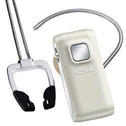 NOKIA ENHANCEMENTS Nokia BH-800 Bluetooth Headset -- White