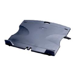 Compucessory Notebook Stand, Foldable, Portable, Nonskid Platform, Black (CCS55800)