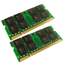 OCZ Technology OCZ 4GB ( 2 x 2GB ) SODIMM DDR2 667MHz Laptop Memory
