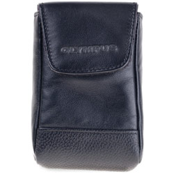 Olympus Slim Leather Case - Leather - Black