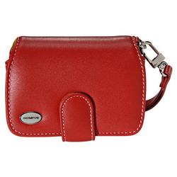 Olympus Slim Leather Case - Leather - Red