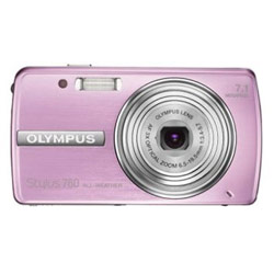 Olympus Stylus 760 7 Megapixel Digital Camera - Pink