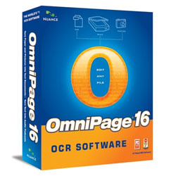 NUANCE COMMUNICATIONS OmniPage Standard 16