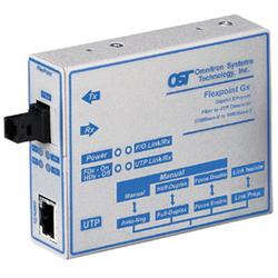 OMNITRON SYSTEMS Omnitron FlexPoint Transceiver - 1 x RJ-45 , 1 x SC - 1000Base-T, 1000Base-SX