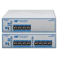 OMNITRON SYSTEMS Omnitron FlexSwitch 600XC 4Fx Fast Ethernet Compact Switch - 4 x 100Base-LX LAN