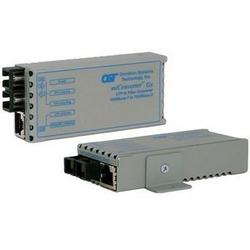 OMNITRON SYSTEMS Omnitron miConverter 1200-0-1 UTP To Fiber Media Converter - 1 x RJ-45 , 1 x ST Duplex - 1000Base-T, 1000Base-X