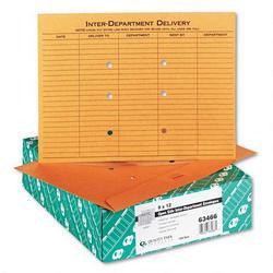 Quality Park Products Open-Side Inter-Department Kraft Envelopes, Redi-Tac™ Closure, 9 x 12, 100/Box (QUA63466)