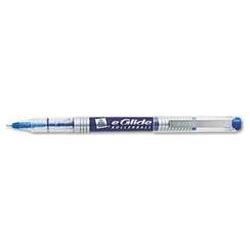 Avery-Dennison eGlide™ Roller Ball Pen, Medium, 0.7mm Point, Blue Ink (AVE49796)