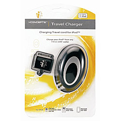 I Concepts iConcepts iPod Travel Charger