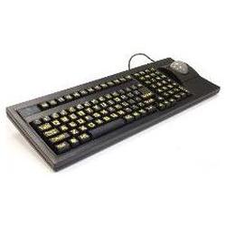 IONE iOne Scorpius 35PRO Yellow large print mechanical keyswitch keyboard w