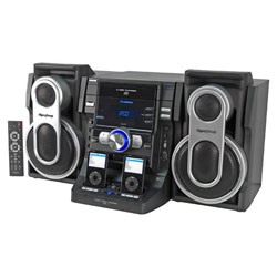 iSymphony MS1 Micro Music System with Dual Built-in iPod Docks