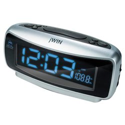 JWIN jWIN AM/FM Alarm Clock Radio - LCD