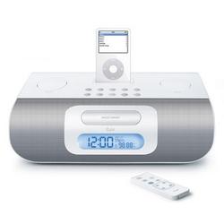 Iluv jWIN iLuv i277WHT iPod Stereo Docking System - 2.0-channel - 6W (RMS) / 120W (PMPO) - White