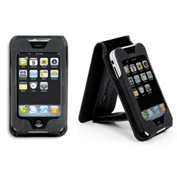 macally mPOUCH Protective Leather Pouch & Stand for iphone