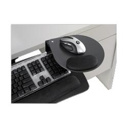 Safco Products mouse platform, with memory foam, 8-7/8 x10-3/4 x1/4 , black (SAF2298)