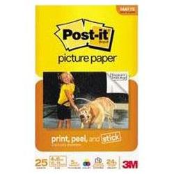 3M ost-it® 4 x 6 Picture Paper, Semi-Gloss Finish, 65 Sheets/Pack (MMMSP4665SG)