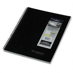 Mead Products 1 Subject Wirebound Business Notebook, 11x8 1/2, QuickNotes®, 80 Sheets