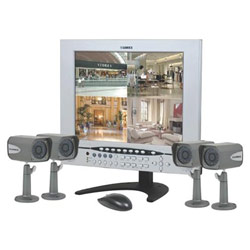 LOREX TECHNOLOGY INC. 15IN LCD OBSRV SYS W/ 4CH-TRIPLEX H264 250GB DVR