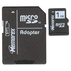 Memorex 1GB MICRO SD TRAVELCARD W/ FLSHMICRO SD TRAVELDRIVE CONVERTIBLE