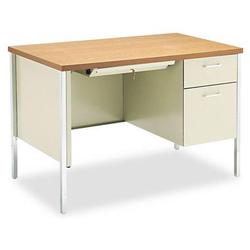 HON 34000 Series Metal Single Right Pedestal Desk (HON34002RML)
