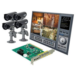LOREX TECHNOLOGY INC. 4CH PCI VID CAPTURE-CARD W/ 4 INDOOR/OUT CAM