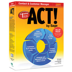 SAGE - ACT! CORPORATE RETAIL ACT! by Sage 2009 (11.0) Multi-User Value Pack