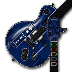WraptorSkinz Abstract 01 Blue Skin by TM fits Nintendo Wii Guitar Hero III (3) Les Paul Controller (