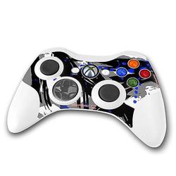 WraptorSkinz Abstract 02 Blue Skin by TM fits XBOX 360 Wireless Controller (CONTROLLER NOT INCLUDED)