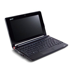 ACER Acer Aspire One A150-1049 Netbook Intel Atom N270 1.6GHz, 1GB, 160GB HDD, 8.9 WSVGA TFT, Intel GMA 950, 802.11b/g, Microsoft Windows XP Home (Onyx Black)