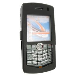 Eforcity Aluminum Case w/ Belt Clip for Blackberry Pearl 8120 / 8130, Black by Eforcity