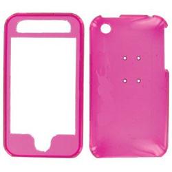 Wireless Emporium, Inc. Apple iPhone 3G Trans. Hot Pink Snap-On Protector Case