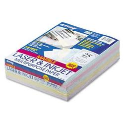 Riverside Paper Array Asstd Marble Pastel Colored Bond Paper, 8 1/2 x 11 , 24 lb.