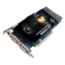 BFG TECHNOLOGIES BFG GeForce 9800 GT 512MB GDDR3 256-bit PCI-E 2.0 DirectX 10 Video Card