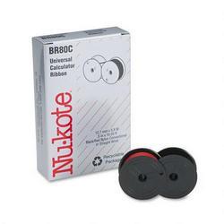 NU-KOTE BR80C Black/Red Ribbon for Adler, Canon, Casio, Citizen, Olivetti, Victor Calculators