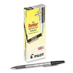 Pilot Corp. Of America Better® Ballpoint Pen, Fine Point, Refillable, Black Ink