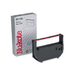NU-KOTE Black/Red Nylon Ribbon for Ibico 2700/2800 Series, 3140 & Victor Calculators