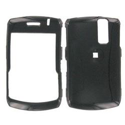 Wireless Emporium, Inc. Blackberry Curve 8330 Black Snap-On Protector Case Faceplate
